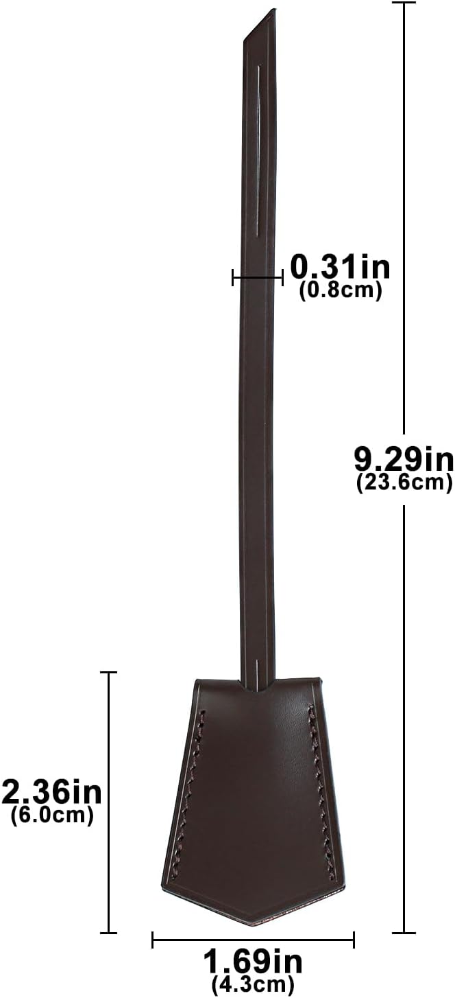 Genuine Leather Bag Decorative Hang Tag for Speedy 25 30 35,Luggage Tag, Suitcase Tag(TAG-Coffee)