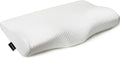 EPABO Contour Memory Foam Pillow Orthopedic Sleeping Pillows, Ergonomic Cervical Pillow for Neck Pain - for Side Sleepers, Back and Stomach Sleepers, Free Pillowcase Included (Firm & Queen)