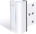 Door Reinforcement Lock Withstands 800lbs of Force - White Extra Proof Door Lock for Kids Safety Drilling Required, Prevents Unauthorized Entry, Add a Door Security Lock for Home Safety & Privacy