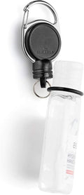 Durable 836901 Retractable Reel for Hand sanitiser | Extra Strong with Magnet | Pack of 1 Piece | Black