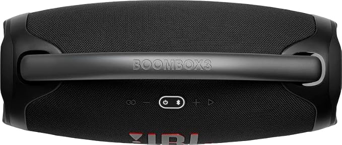 JBL Boombox 3 Waterproof Portable Bluetooth Speaker Bundle with gSport Case and Accessory Pouch (Black)