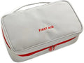 First Aid Bag - First Aid Kit Bag Empty for Home Outdoor Travel Camping Hiking, Mini Empty Medical Storage Bag Portable Pouch (Gray)