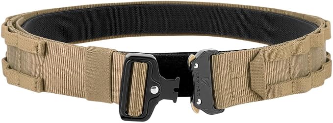 KRYDEX Quick Release Rigger MOLLE Belt 1.75 Inch Inner & Outer Tactical Heavy Duty Belt