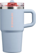 STANLEY Quencher ProTour Flip Straw Tumbler with Leakproof Lid 20 oz | Built-in Straw and Handle | Cup Holder Compatible for Travel | insulated Stainless Steel Cup | BPA-Free | Blue Dream