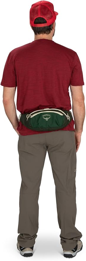 Osprey Daylite Waist Pack - Fanny Pack with Crossbody Shoulder Carry Option - Lightweight Hip Bag