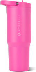 HydroJug Sport 40 oz Insulated Stainless Steel Water Bottle, Razzle