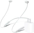 Beats Flex with Apple 20W USB-C Power Adapter - Smoke Gray
