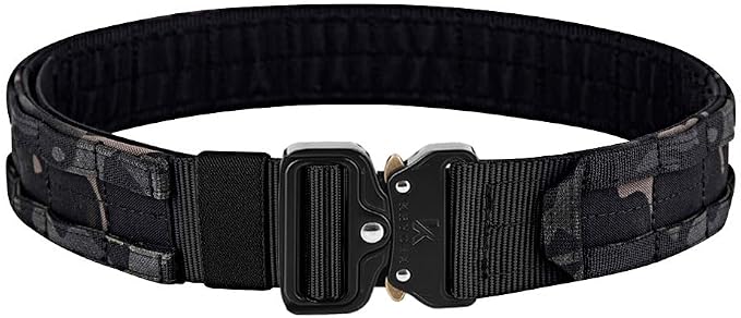 KRYDEX Quick Release Rigger MOLLE Belt 1.75 Inch Inner & Outer Tactical Heavy Duty Belt