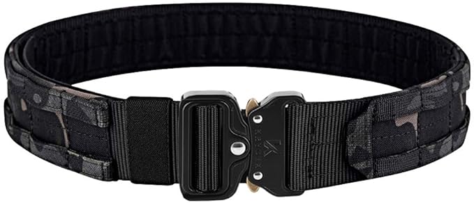 KRYDEX Quick Release Rigger MOLLE Belt 1.75 Inch Inner & Outer Tactical Heavy Duty Belt