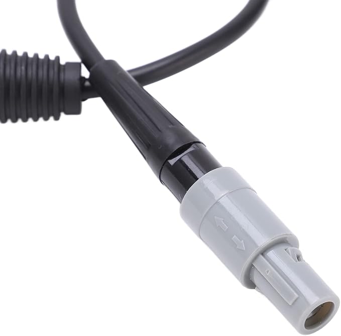 Aviation Headset Adapter 6pin to 5pin XLR High Density Sponge Helicopter Headset Adapter Shielded Wire Portable Lightweight for Aircraft Earphone Transfer ABS Sponge 30cm