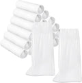 Haysandy 180 Pieces Shoe Covers Disposable Non Slip Plastic Boot Covers Long Waterproof Shoes Covers Safety Boot Shoe Covers 21.6 Inch Tall Shoe Coverings for Men Women Rainy Day Use (White)