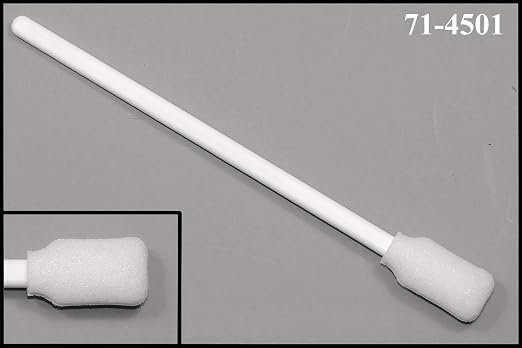 (Bag of 500 Swabs) Swab-its 5" Printer Cleaning Foam Swabs by Swab-its - Made in the USA