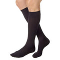 JOBST Relief 15-20mmHg Compression Stockings Knee High, Closed Toe, Black, Large Petite