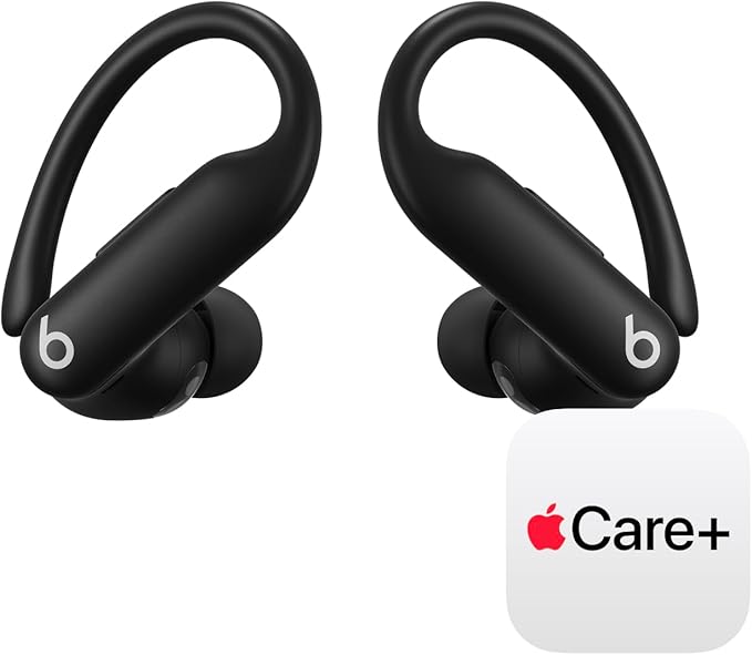 Beats Powerbeats Pro 2 Wireless Bluetooth Earbuds with AppleCare+ (2 Years) - Jet Black