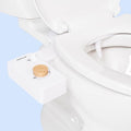 TUSHY Classic 3.0 Bidet Toilet Seat Attachment - a Non-Electric Self Cleaning Water Sprayer with Adjustable Water Pressure Nozzle, Angle Control & Easy Home Installation (Bamboo Knob)