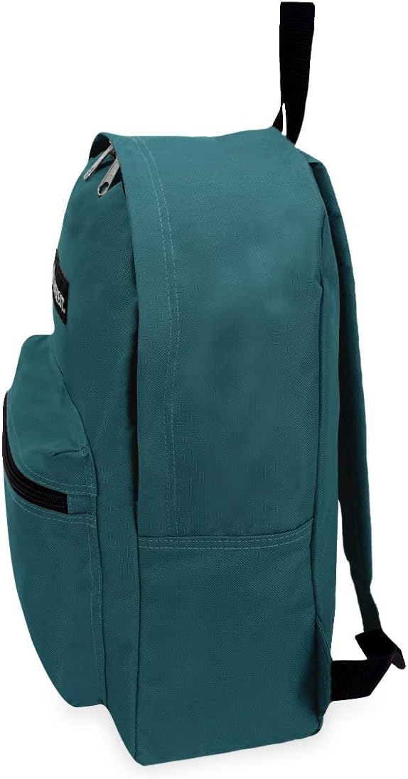 Everest Luggage Basic Backpack, Teal Blue, Medium
