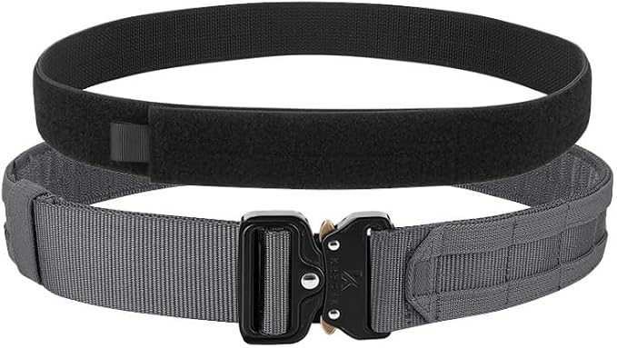 KRYDEX Quick Release Rigger MOLLE Belt 1.75 Inch Inner & Outer Tactical Heavy Duty Belt