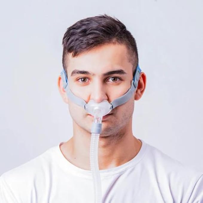 3B Medical Rio II Nasal Pillow Mask Starter Pack (Small, Medium, Large), Clear