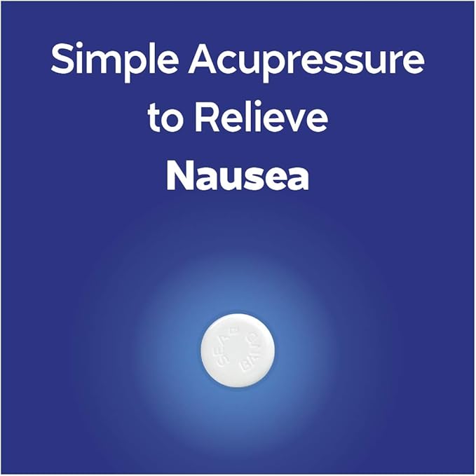 Sea-Band Anti-Nausea Acupressure Wristband for Motion & Morning Sickness, Child, Color May Vary