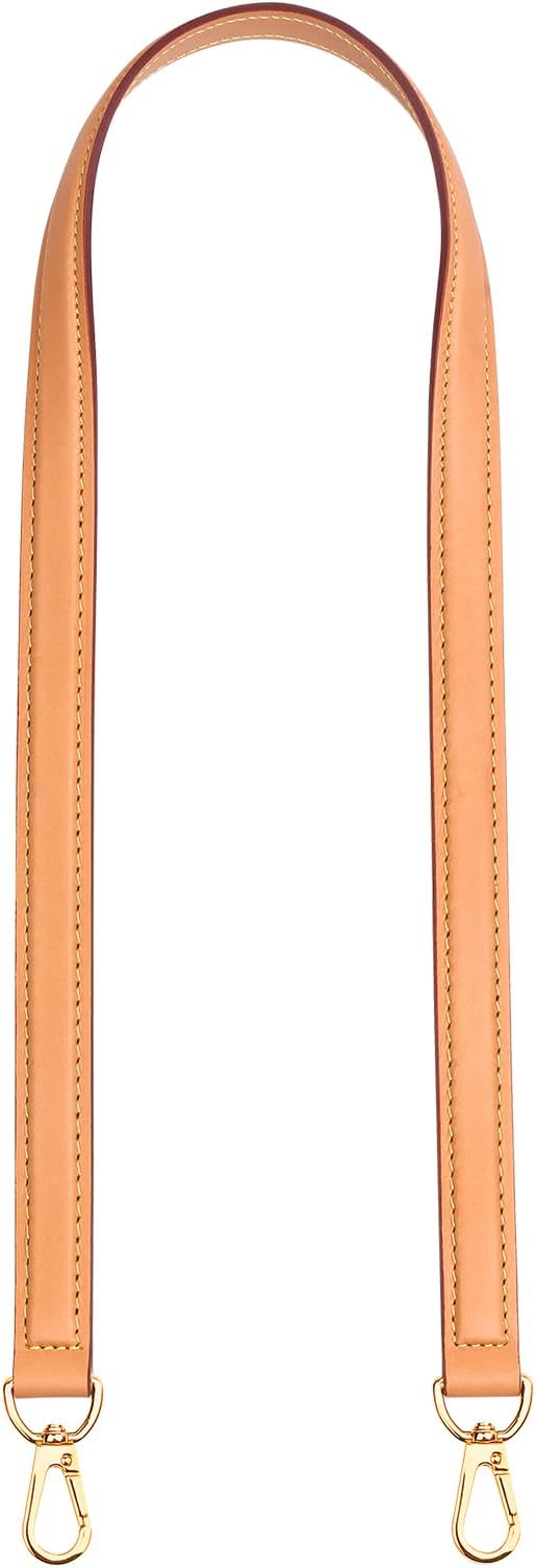 jiesinlov Vachetta Leather Straps Replacement Crossbody, Purse Shoulder Strap for Gracefull Bags (W0.7in,L47in-Beeswax)