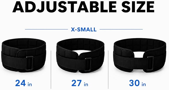 W8FIT Adjustable Weighted Belt for Women & Men, Up to 20 LBS – Rucking Belt for Walking, Hiking & Strength Training