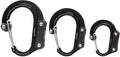 GEAR AID HEROCLIP 360° Swivel Carabiner Gear Clip and Hook (Medium) for Camping, Backpack, Suitcases and Garage Organization