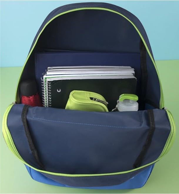 Trail maker Multi Pocket Multicolor Backpack with Adjustable Padded Straps