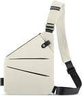 WANDER PLUS® Anti Theft Crossbody Travel Bag for Women Men, Multi-Pocket Crossbody Bag, Slim Sling Bag
