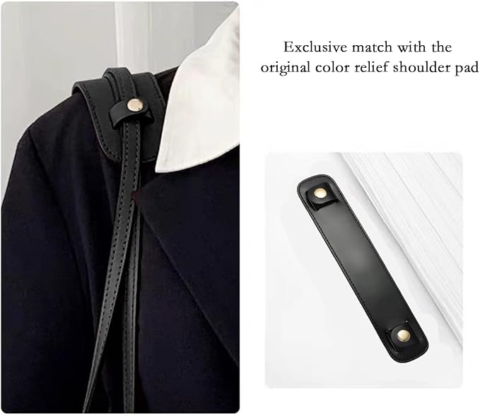 Jiesinlov Leather Backpack Shoulder Strap Pads Replacement Cushion Strap Covers for Tote Bag