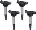 4PCS UF596 Ignition Coils Ignition Coils Pack Fits for 2009-2017 Corolla, 2010-2015 Prius, 2012-2017 Prius V, 2011-2017 CT200h, 2008-2014 xD 1.8L 2.0L 2.4L, Aftermarket Parts