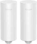 PHILIPS 2 Pack Plus Filter Cartridges ADD566, Replacement Filter Cartridges for Instant Water Filter Pitcher ADD5902 ADD5903 ADD5912 ADD5913,Reduces 46 impurities & 99% of Lead,1 Filter for 3 Months