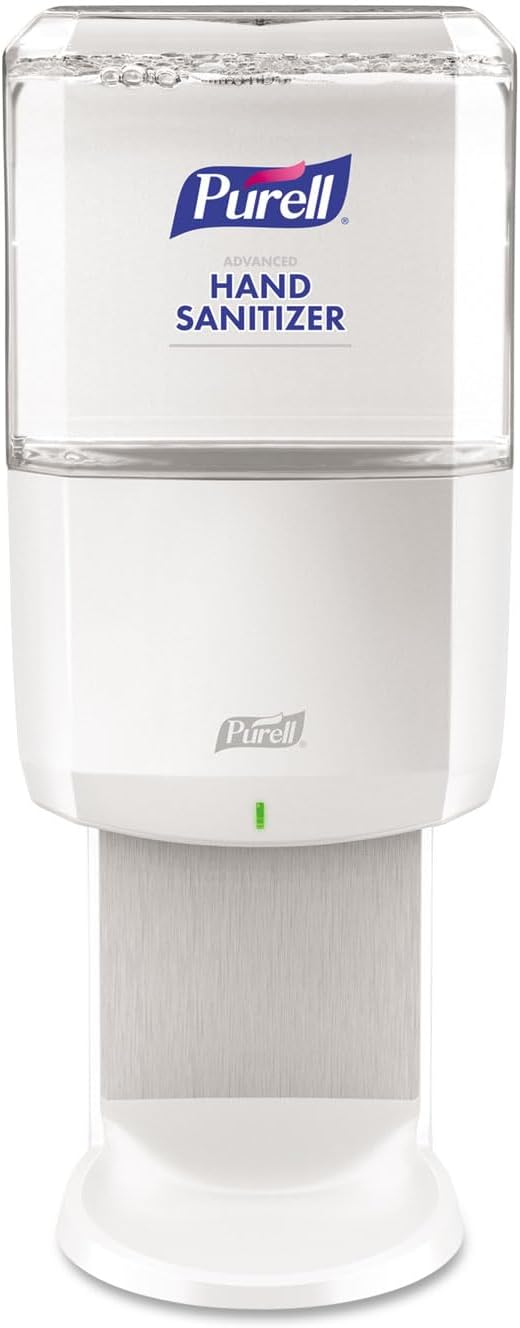 PURELL ES8 Automatic Hand Sanitizer Dispenser with Energy-on-the-Refill, White, for 1200 mL PURELL ES8 Hand Sanitizer Refills (Pack of 1) - 7720-01