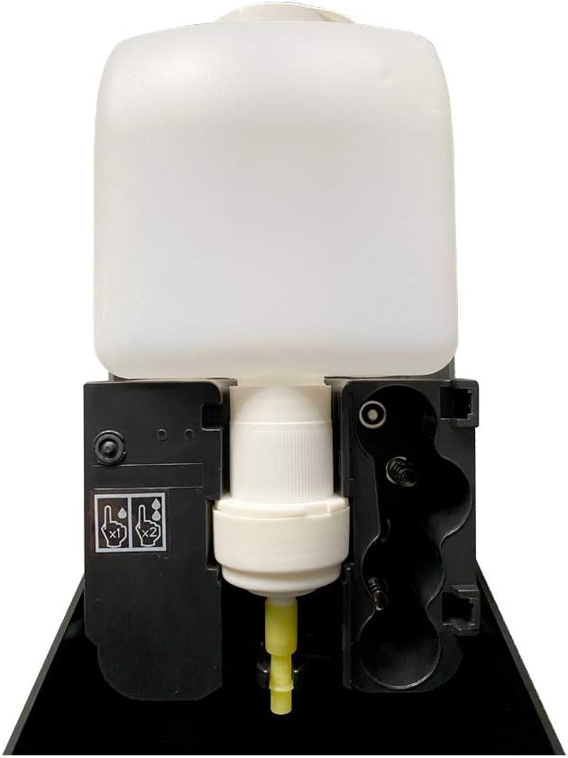 Zogics Touch - Free Automatic Gel Hand Sanitizer Dispenser – Tabletop Stand Hand Sanitizer Container with Touch - Free Sensors (Black)