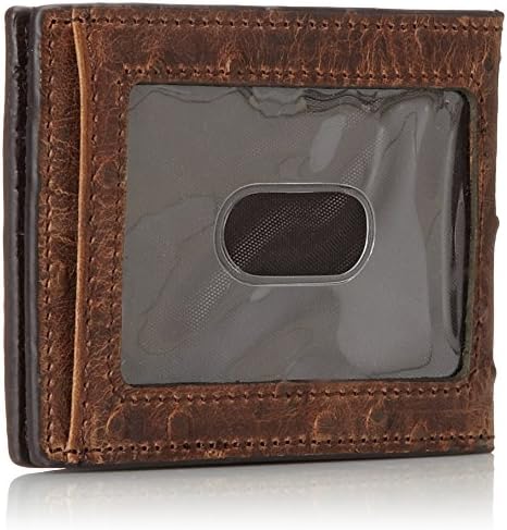 Nocona Men's Double Bifold Money Clip Ostrich