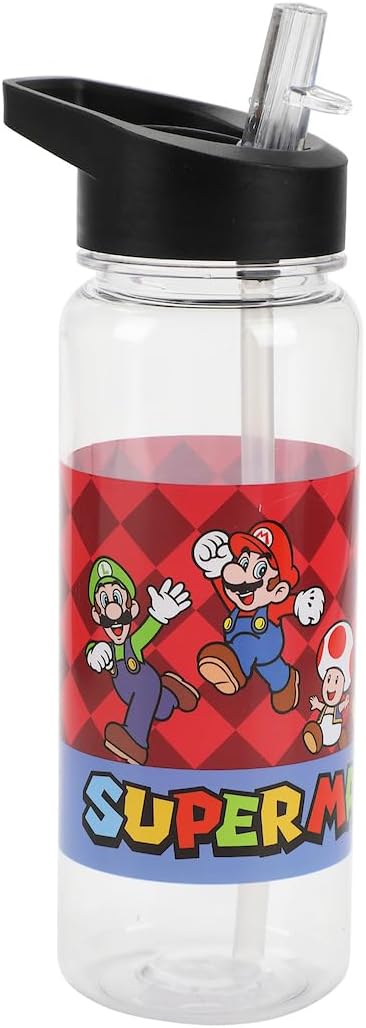 Bioworld Super Mario Brothers 5-Piece Backpack & Lunchbox Set With Water Bottle