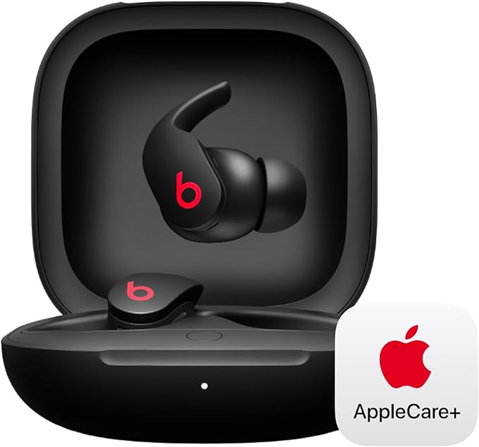 Beats Fit Pro - True Wireless Noise Cancelling Earbuds - Beats Black with AppleCare+ (2 Years)