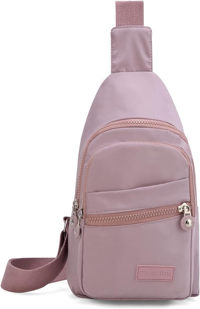 EVANCARY Small Sling Bag for Women Men, Sling Backpack Chest Daypack Crossbody Bag for Travel Outdoor Hiking