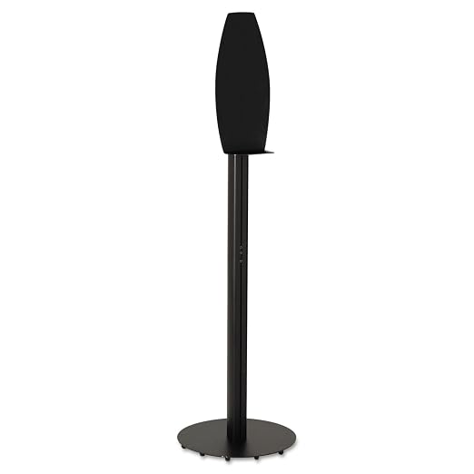 Kimberly-Clark Professional Electronic Cassette Dispenser Floor Stand (11430), 17.7” x 57.4” x 17.7”, for Skin Care & Hand Sanitizer, Black