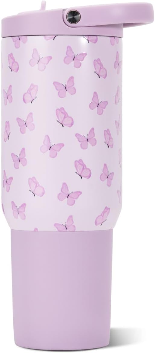 HydroJug Sport 20 oz Insulated Stainless Steel Water Bottle, Flutter