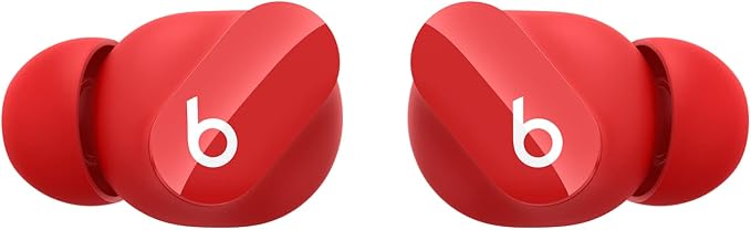 Beats Studio Buds - True Wireless Noise Cancelling Earbuds - Compatible with Apple & Android, Built-in Microphone, IPX4 Rating, Sweat Resistant Earphones, Class 1 Bluetooth Headphones - Red