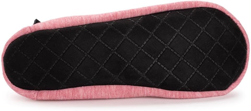 Muk Luks Women's 2 Pair Travel Ballerina Slipper Set