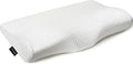 EPABO Contour Memory Foam Pillow Orthopedic Sleeping Pillows, Ergonomic Cervical Pillow for Neck Pain - for Side, Back and Stomach Sleepers, Free Pillowcase Included (Firm & Near King)