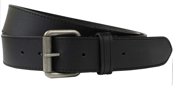 Outback Belt - Genuine Full Grain Leather Belt with Nickel Free Buckle