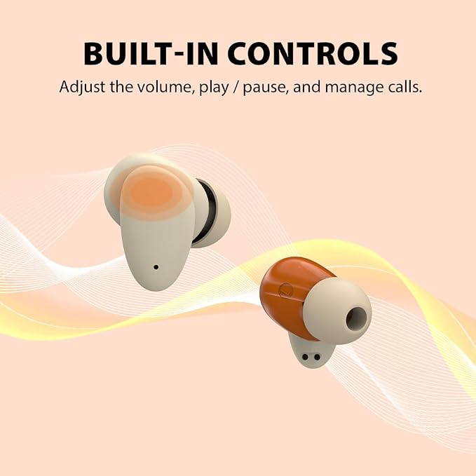 Avantree Relay & Clan N1 - Premium Airplane Bluetooth 5.3 Adapter & Active Noise-Canceling Wireless Earbuds for Music, Calls While Commuting with Hybrid ANC, Transparency Mode