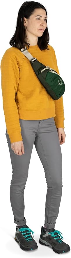 Osprey Daylite Waist Pack - Fanny Pack with Crossbody Shoulder Carry Option - Lightweight Hip Bag