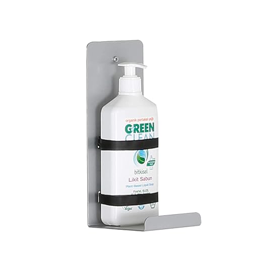 M&T Displays Floor Stand Universal Holder Bracket for Liquid/Lotion Soap or Hand Sanitizing Products, Medical Face Mask, Disposable Glove, Wipe, Facial Tissue