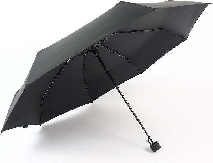GAOYAING Compact Travel Umbrella with Case Sun&Rain Lightweight Small and Compact Suit for Pocket
