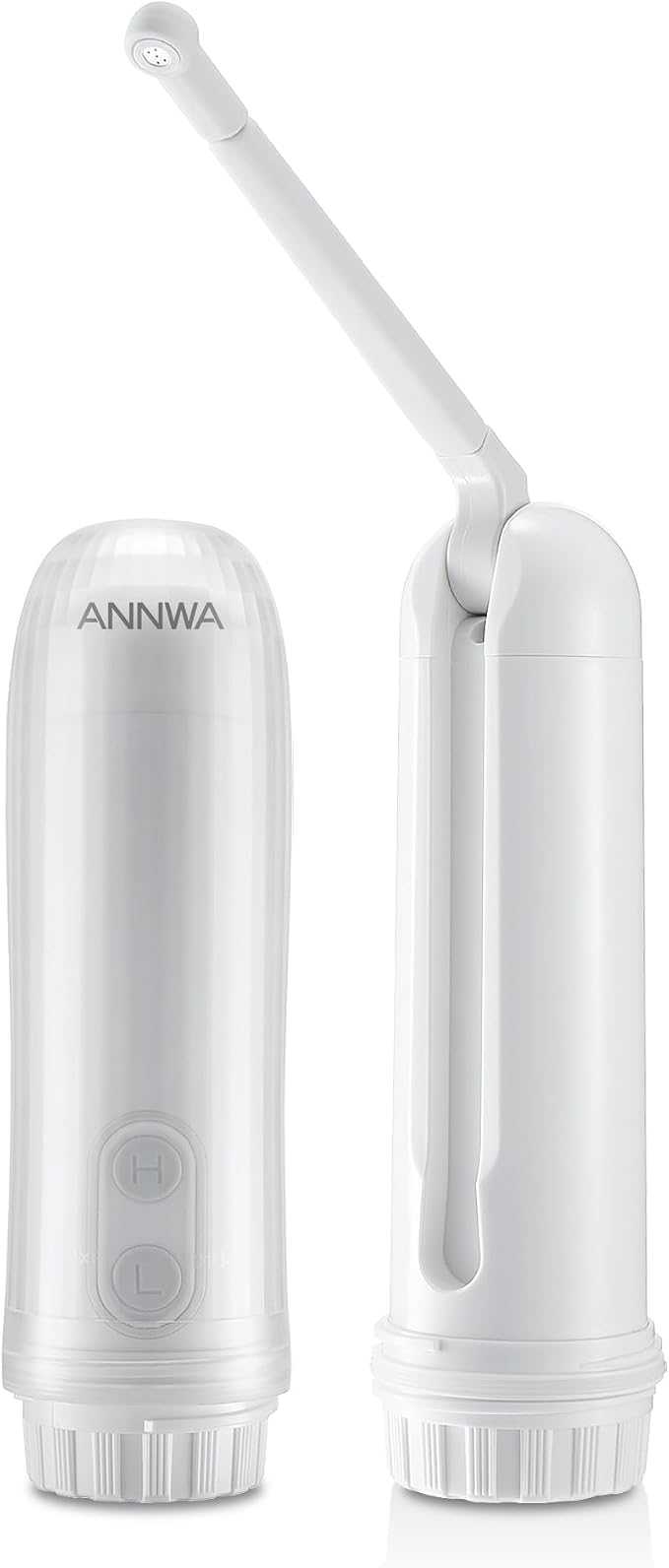Portable Bidet for Travel 140mL Nozzle 180° Adjustment IPX6 Electric Handheld Bidet for Personal Hygiene Cleaning, Baby Wash, Postnatal Care, Perineal & Hemorrhoid Treatment(AM-US-NHJ001E)