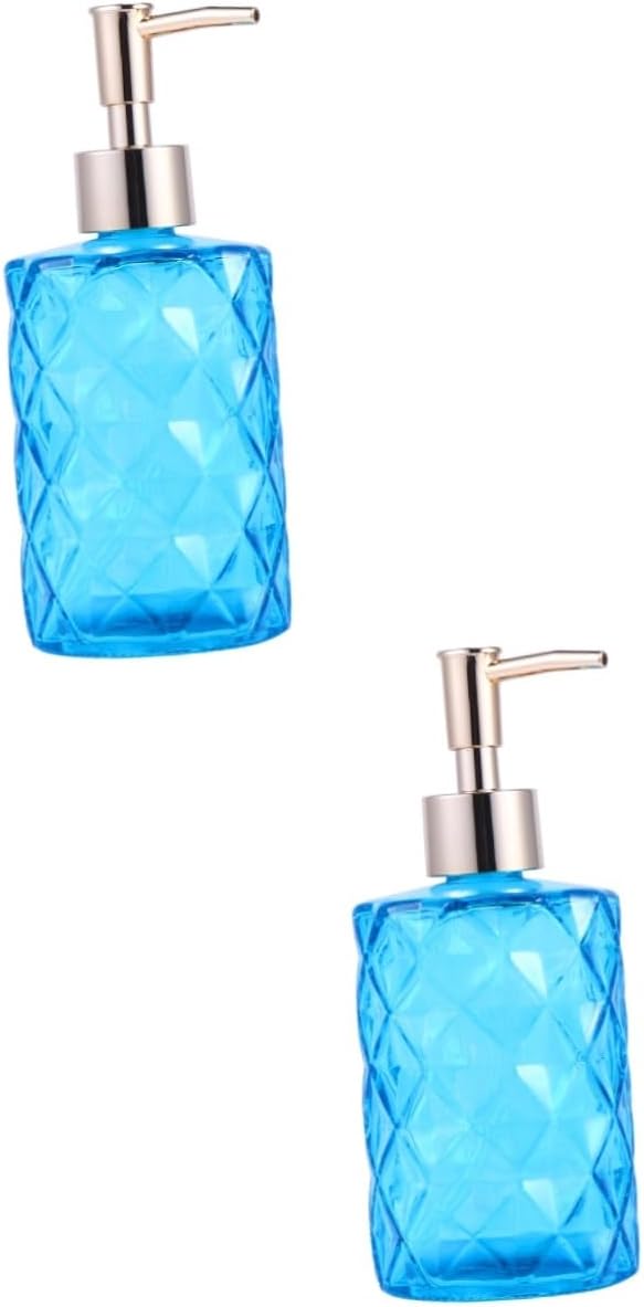 Pump bottle,Hand Soap Container Dispenser Pump Bottles Travel Container Spray Bottle Travel Shampoo Bubble Soap Pump Bottle Dispenser Soap Lotion Dispensers Foam Soap Cosmetic Bottle Push Type(Bluex2p