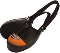 Impacto Toe Cap Overshoes, Composite Toe, 3 in Height, Ribbed Sole, Black, Orange, L T2GCOMPL - 1 Each